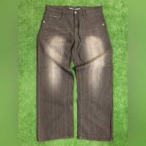 Y2K Avirex Wide Leg Baggy Jeans 36x34